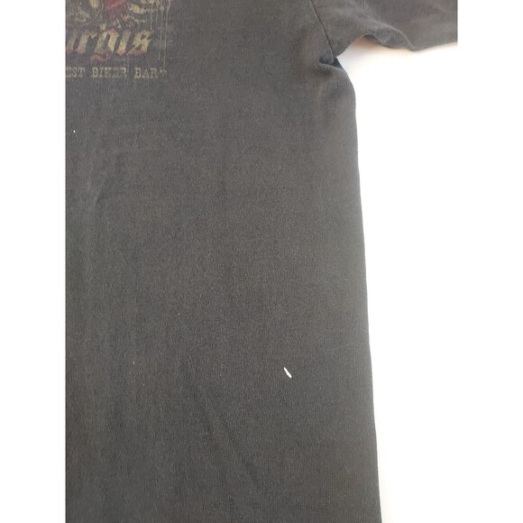 Vintage Full Throttle Saloon Sturgis SD Biker Bar Double Sided Tee Shirt Size L - Picture 7 of 12
